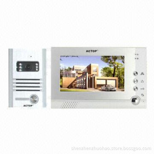 Home Security TCP IP Building Video Intercom System with CMOS Image Sensor, Easy to Install